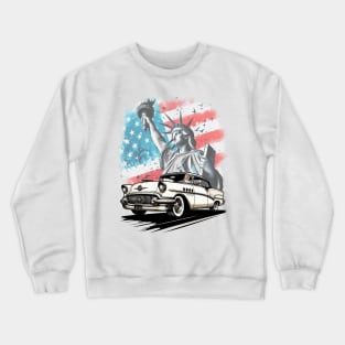 Jay Lenos Roadmaster 1955 Crewneck Sweatshirt